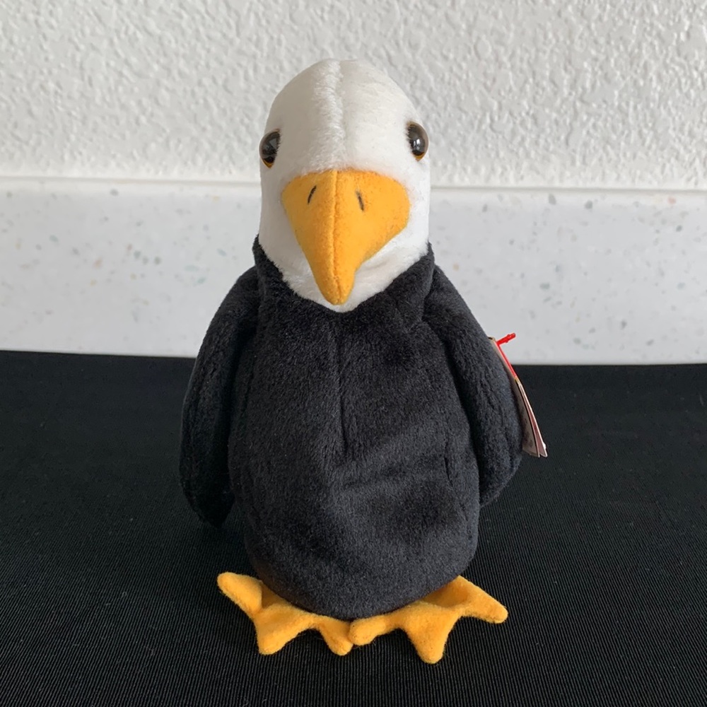 1996 Ty Beanie Babies, “Baldy The Eagle” - RETIRED